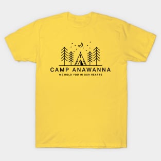 Camp Anawanna (Black) - Salute Your Shorts T-Shirt